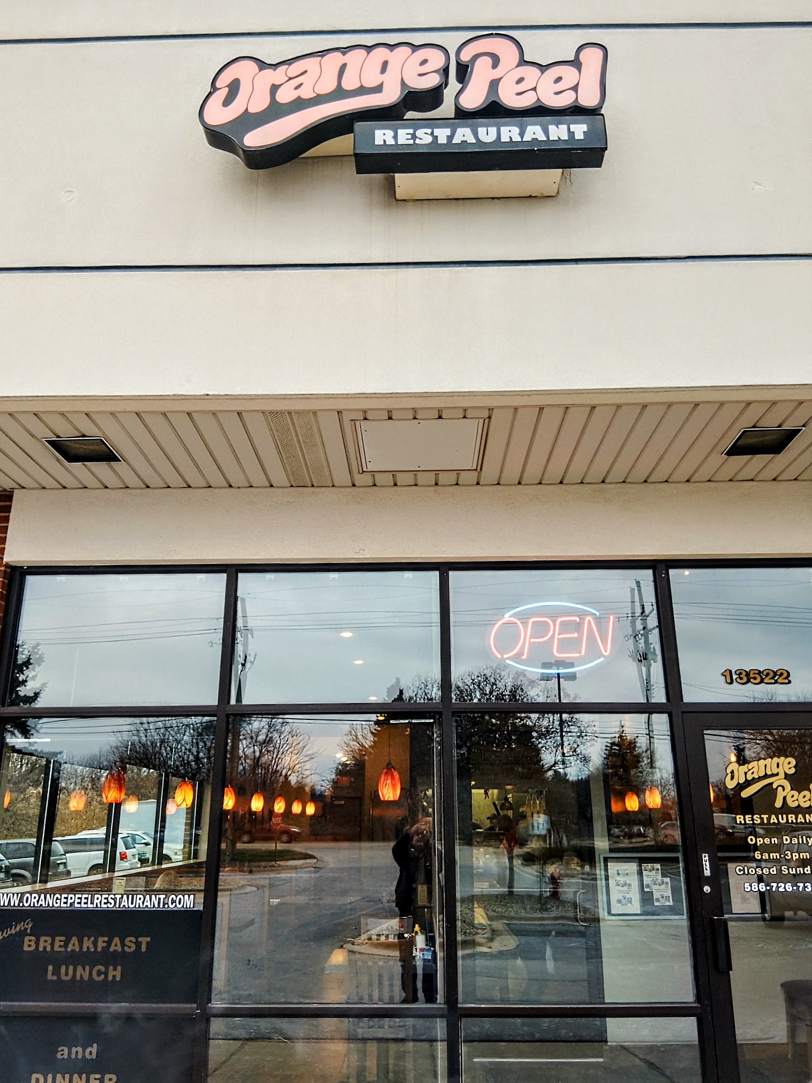 Orange Peel Restaurant in Shelby Township